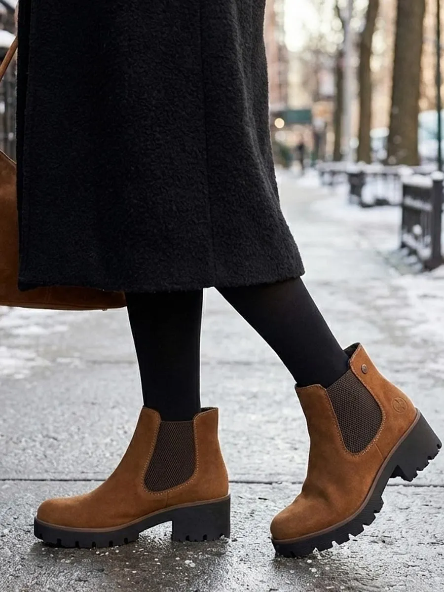 Malou Suede Boots Fleecefôret