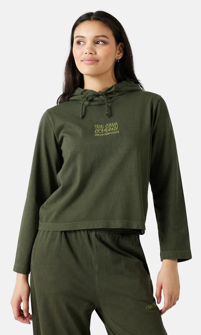 Longsleeve hettegenser