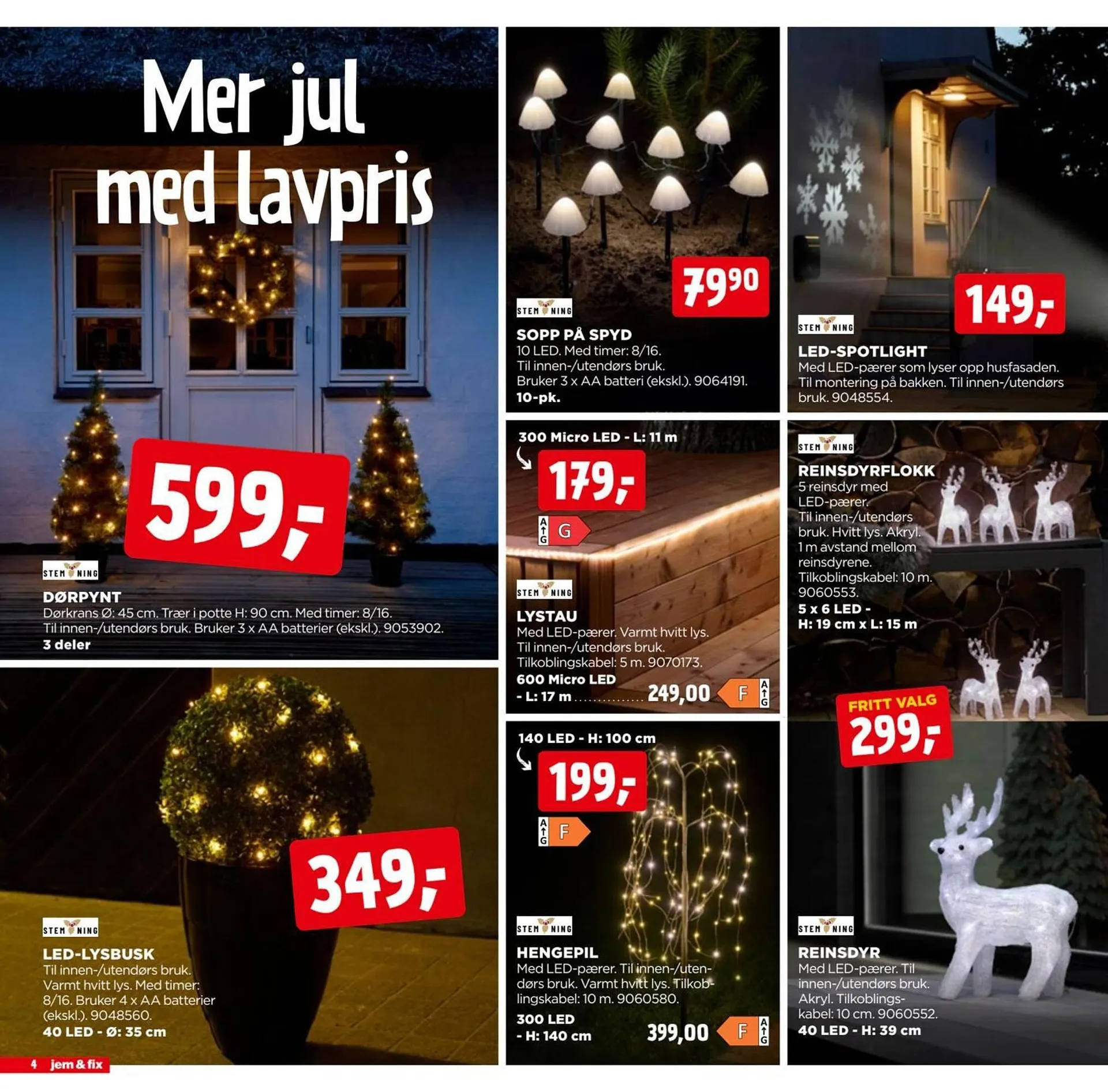 Jem & fix kundeavis fra 9. november til 15. november 2025 - kundeavisside 4