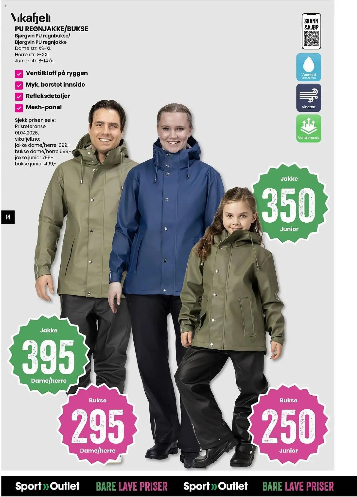 Sport Outlet kundeavis fra 21. april til 26. april 2026 - kundeavisside 14