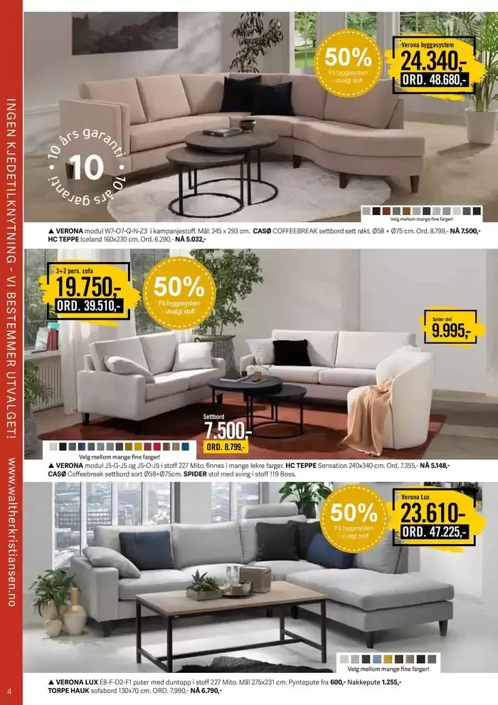 Gratis frakt og montering fra 28. februar til 14. mars 2025 - kundeavisside 4