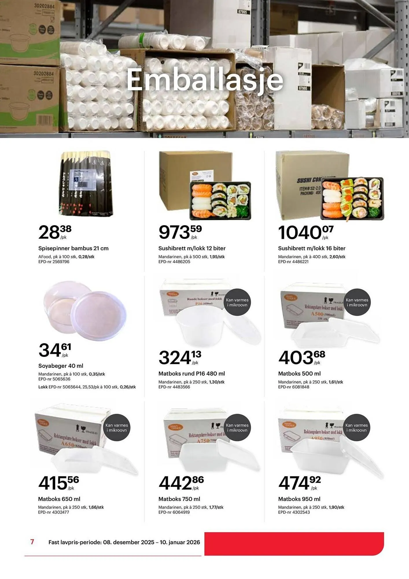 Storcash kundeavis fra 8. desember til 10. januar 2026 - kundeavisside 7