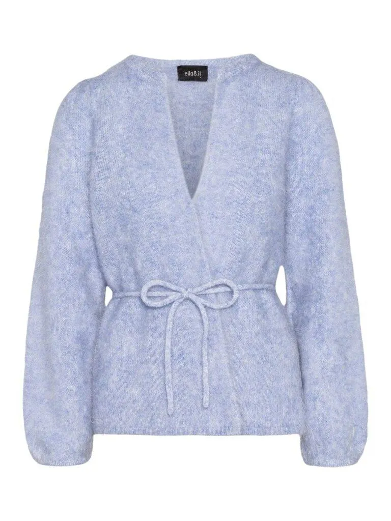 Fredrikke Chunky Cardigan – Blå