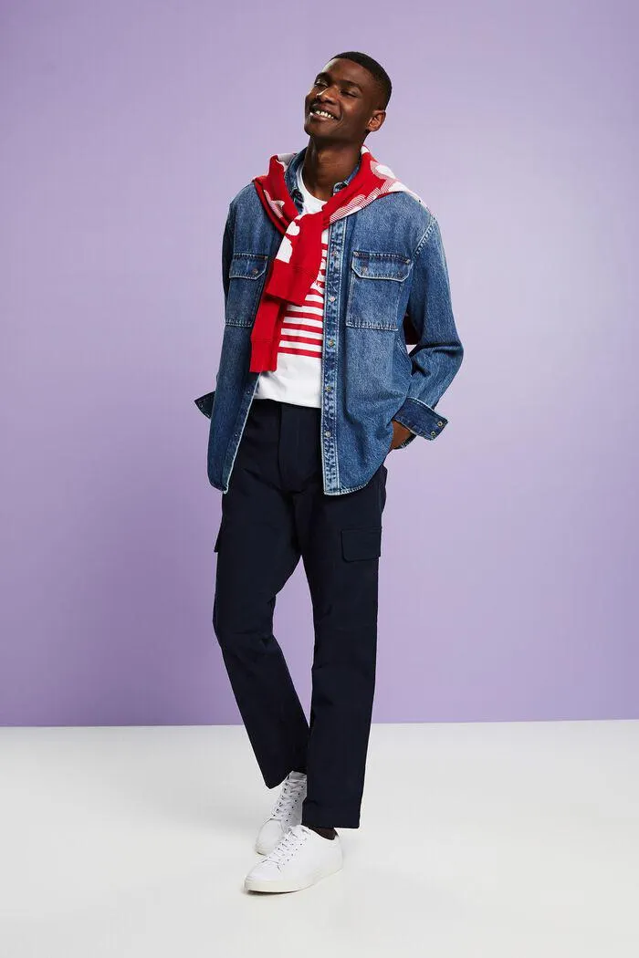 Pantalon cargo droit