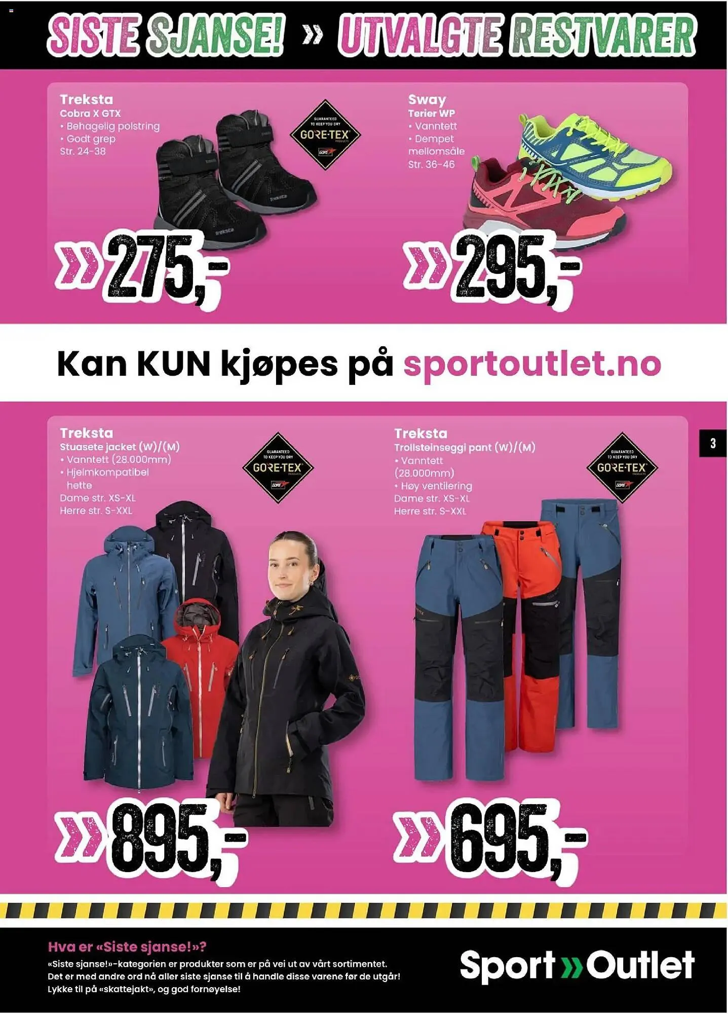 Sport Outlet kundeavis fra 17. februar til 3. mars 2026 - kundeavisside 3