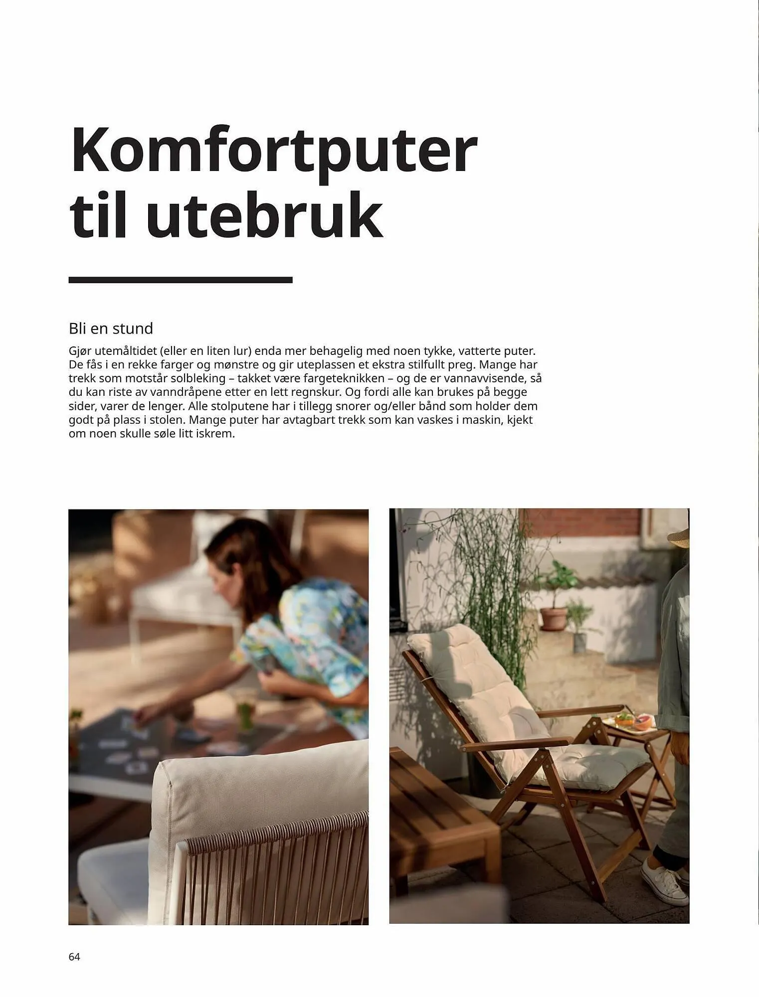 IKEA Kundeavis fra 5. mai til 31. august 2023 - kundeavisside 64