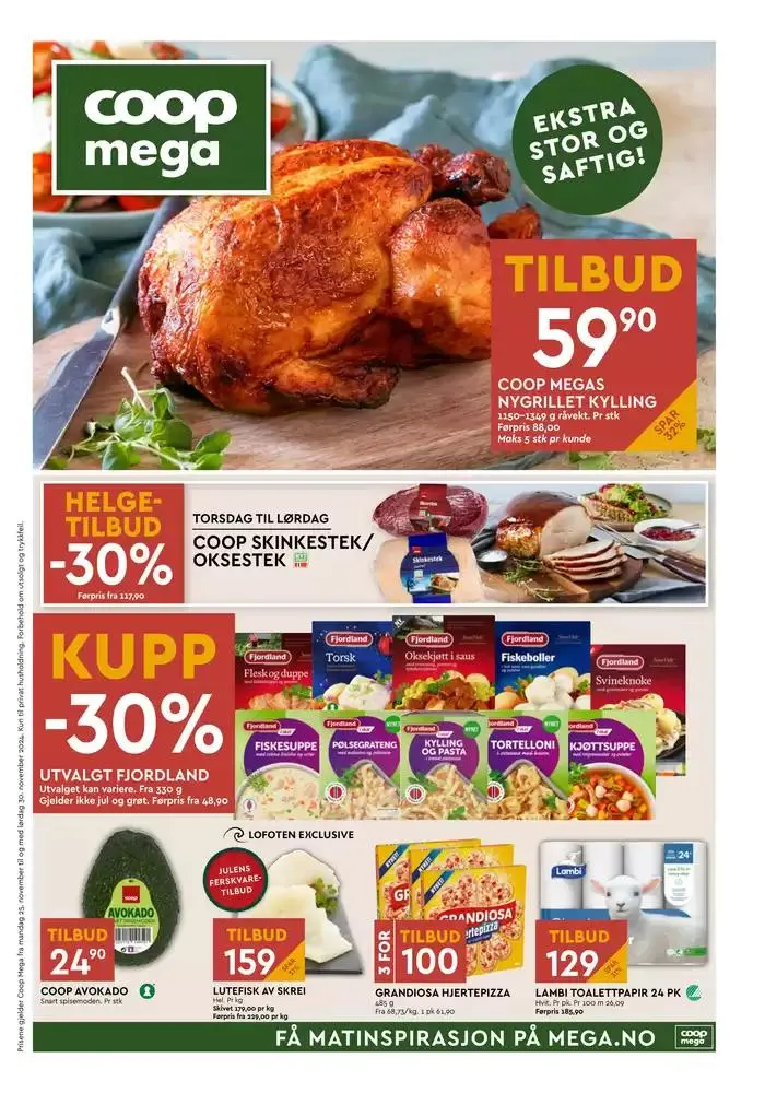 Oppdag attraktive tilbud fra 25. november til 1. desember 2024 - kundeavisside 1