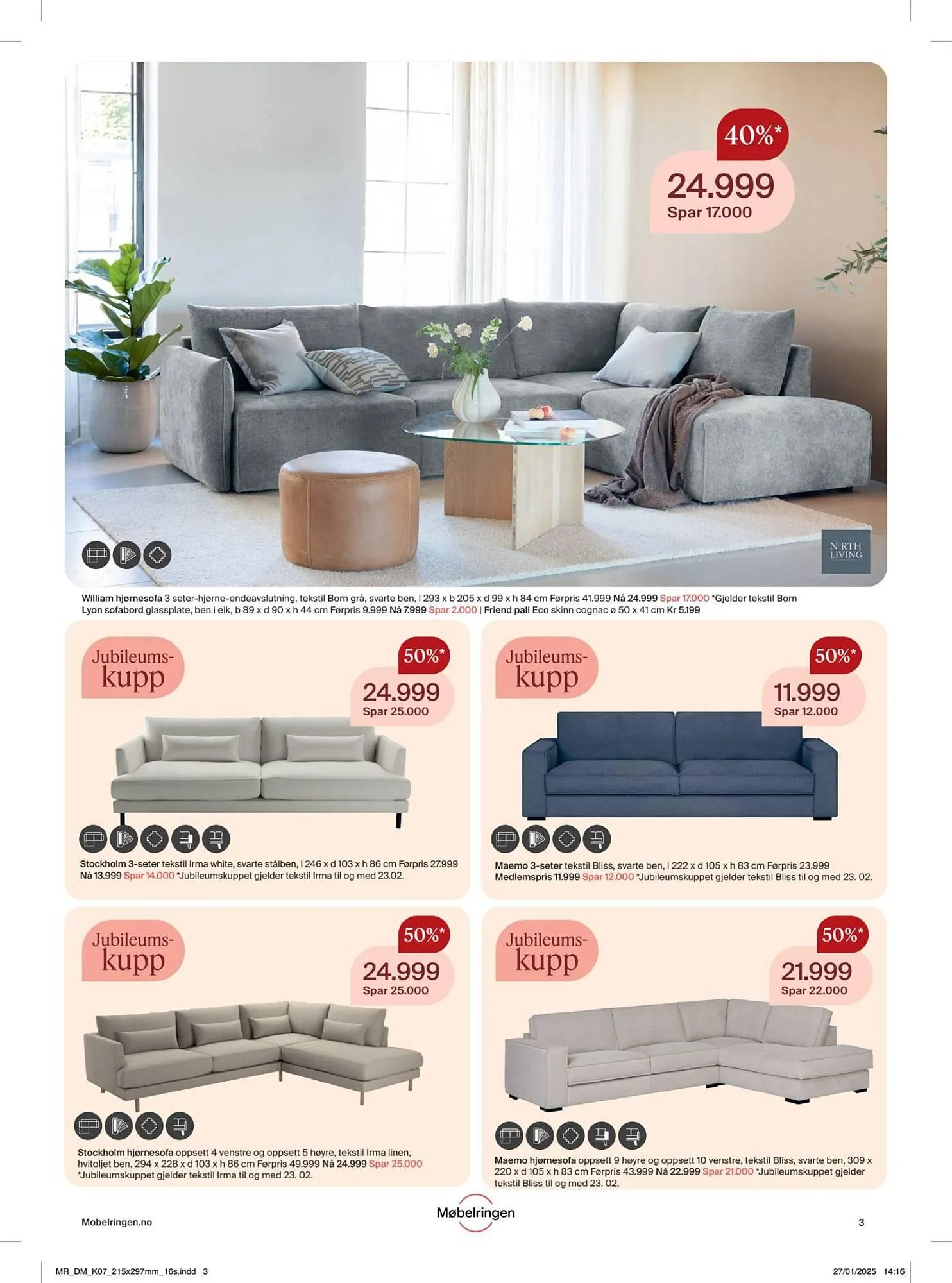Møbelringen Kundeavis fra 9. februar til 16. mars 2025 - kundeavisside 3
