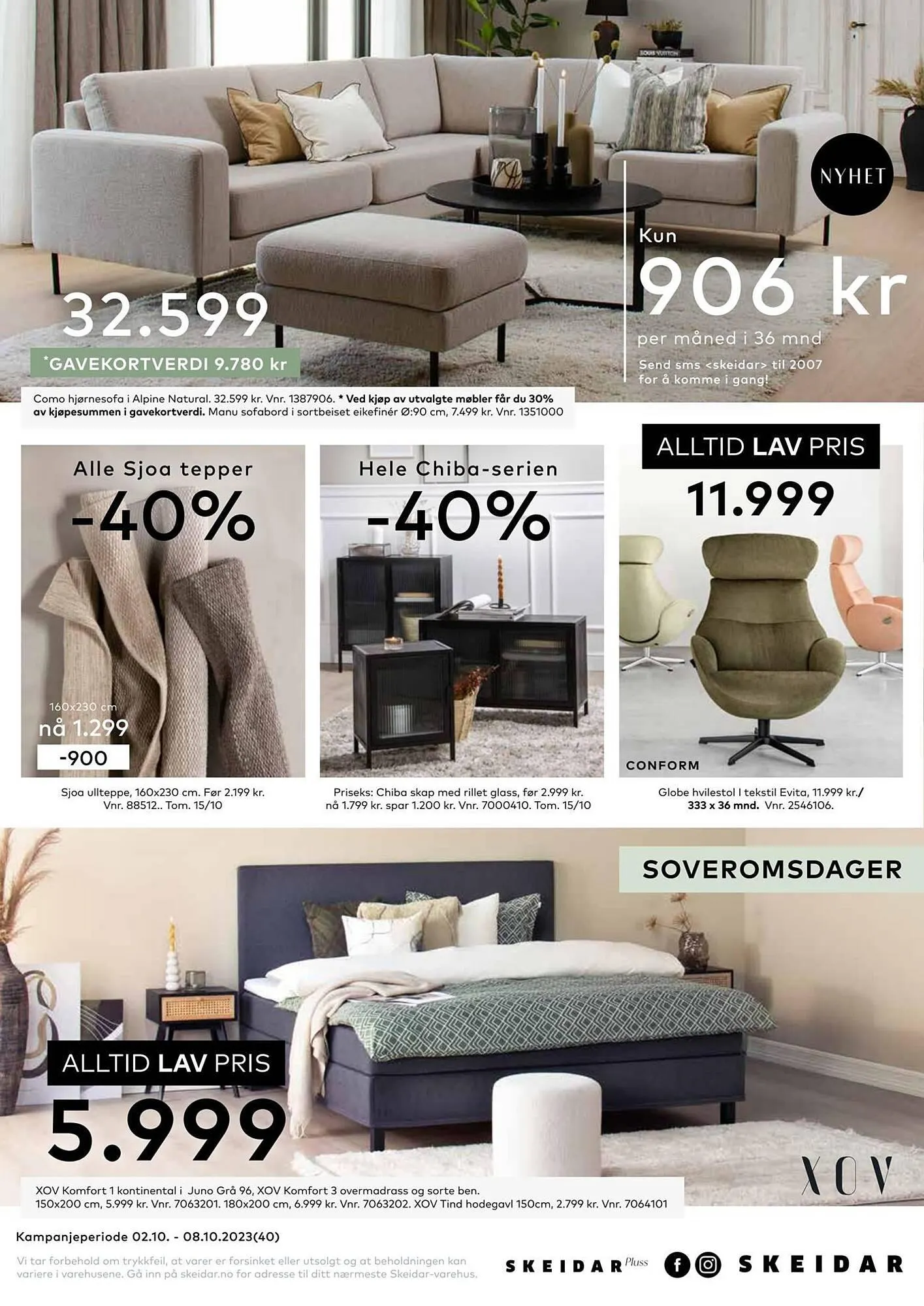 Skeidar Kundeavis fra 1. oktober til 8. oktober 2023 - kundeavisside 16