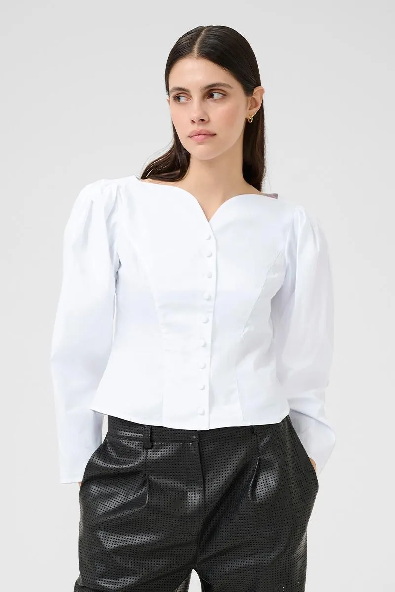 KBClaudia Shirt Bright White