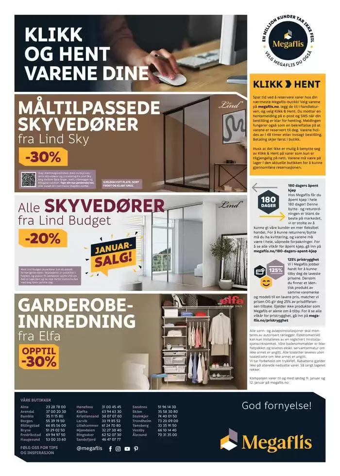Megaflis Kundeavis fra 30. desember til 13. januar 2025 - kundeavisside 20
