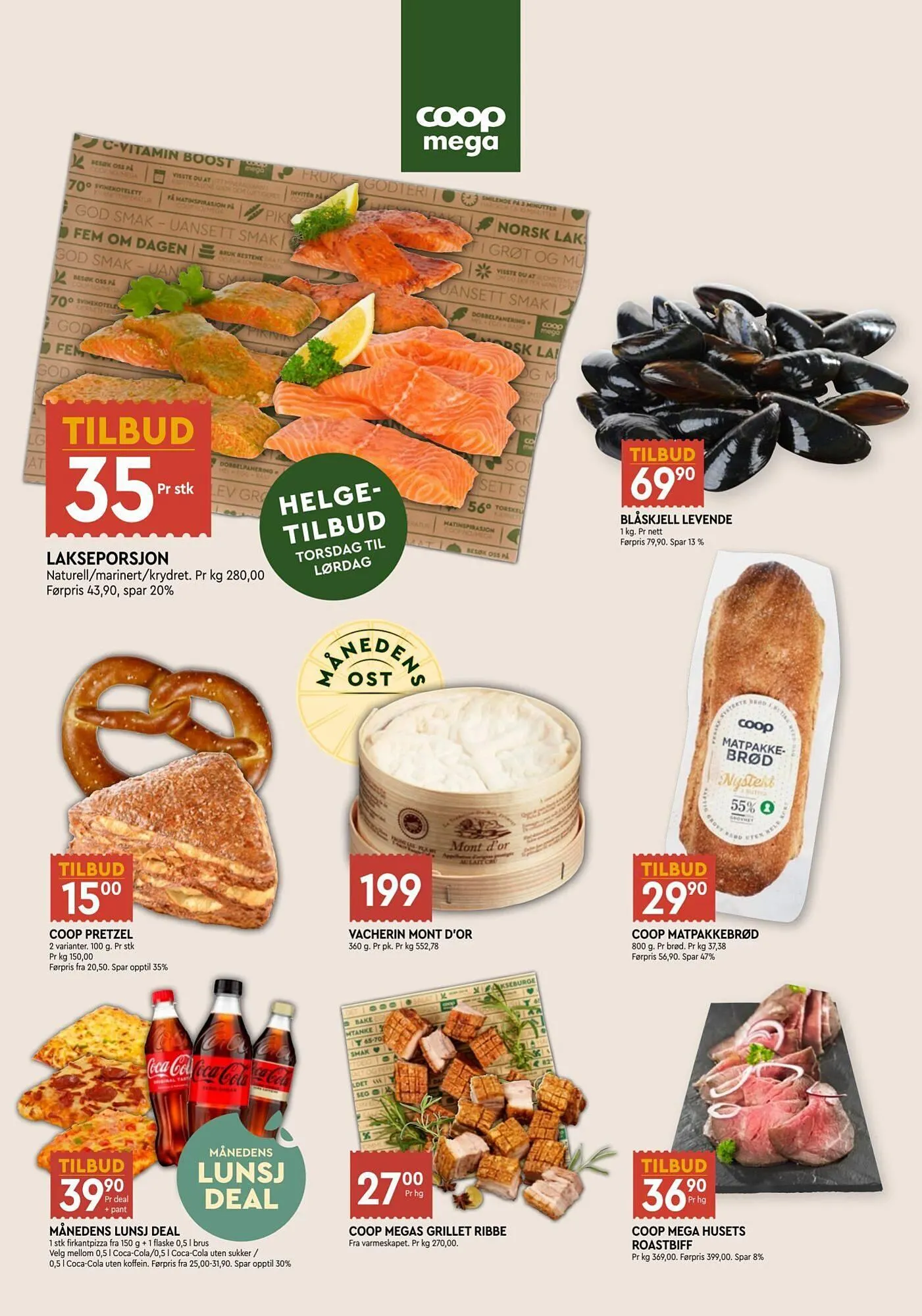 Coop Mega kundeavis fra 20. oktober til 25. oktober 2025 - kundeavisside 10