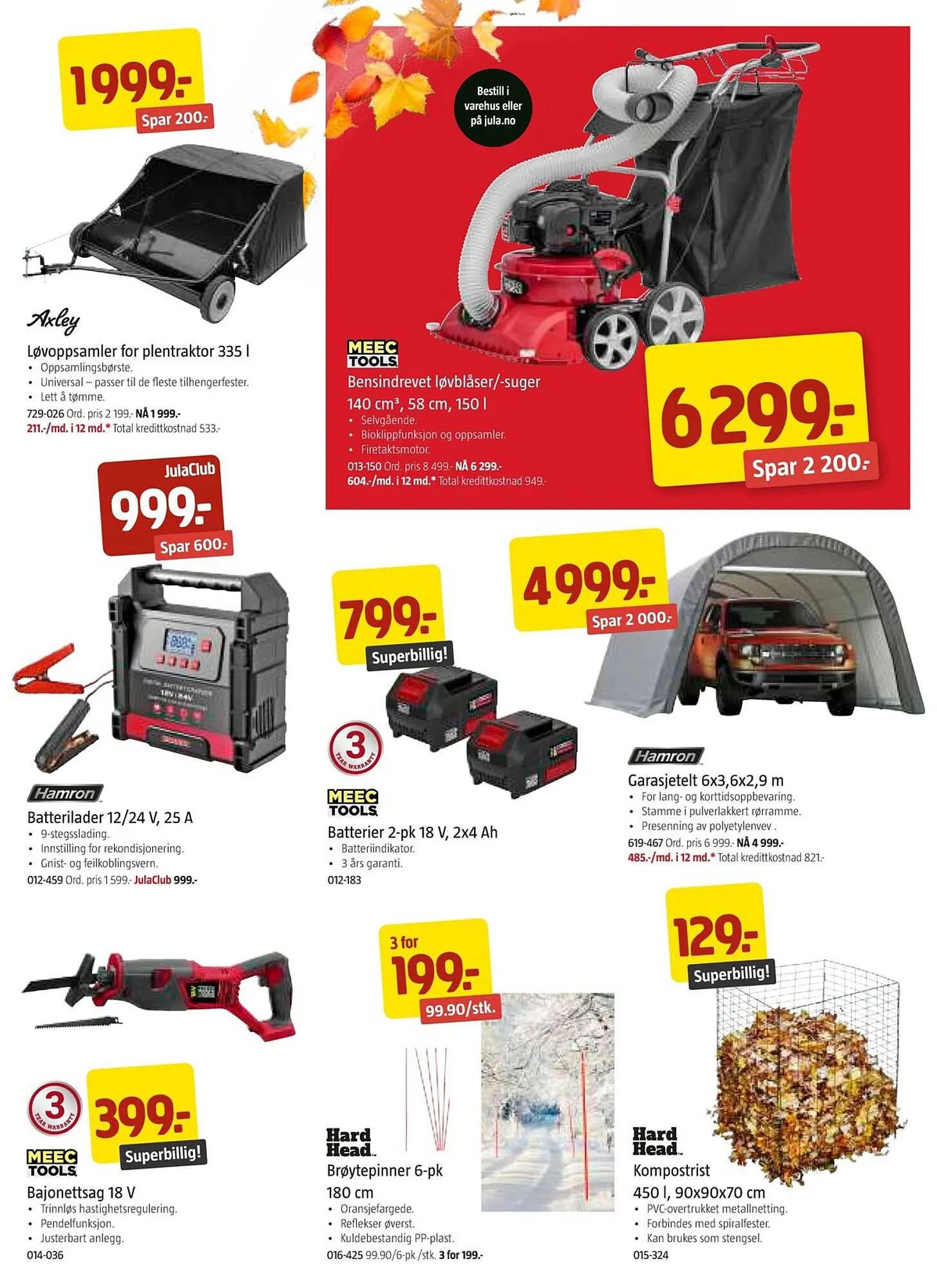 Jula Kundeavis fra 29. september til 12. oktober 2023 - kundeavisside 9