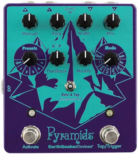 OUTLET | EarthQuaker Devices - Pyramids - Stereo Flanging Device