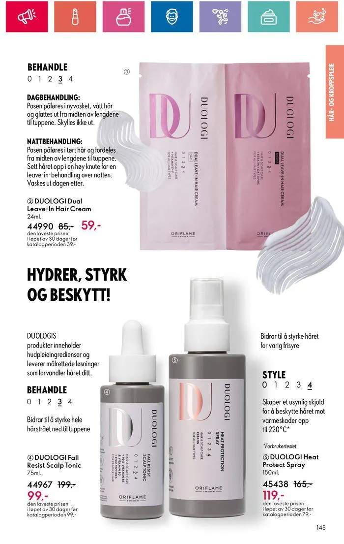 ORIFLAME Kundeavis fra 20. juni til 4. juli 2024 - kundeavisside 145