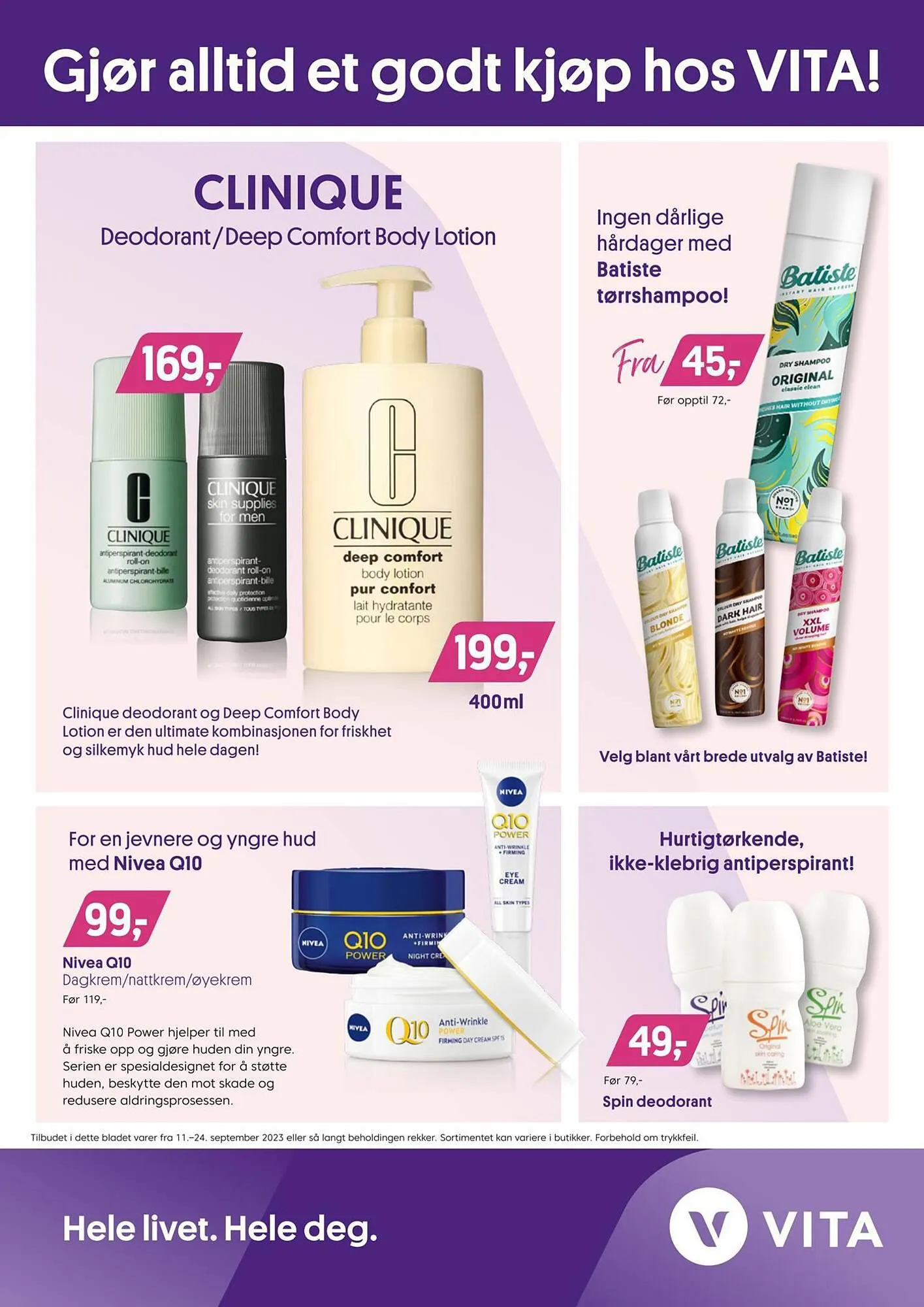 VITA Kundeavis fra 10. september til 24. september 2023 - kundeavisside 16