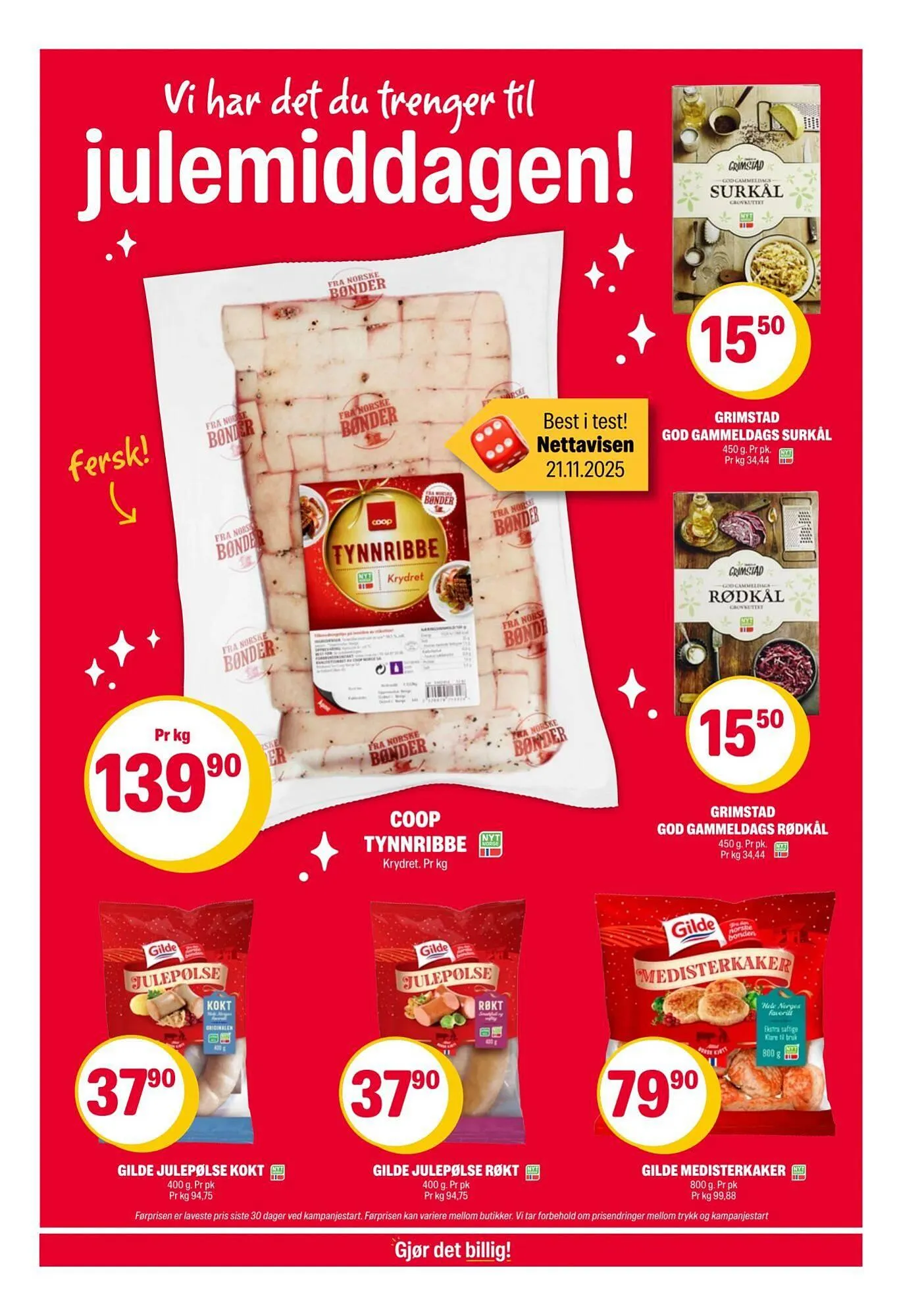 Coop Extra kundeavis fra 8. desember til 14. desember 2025 - kundeavisside 17