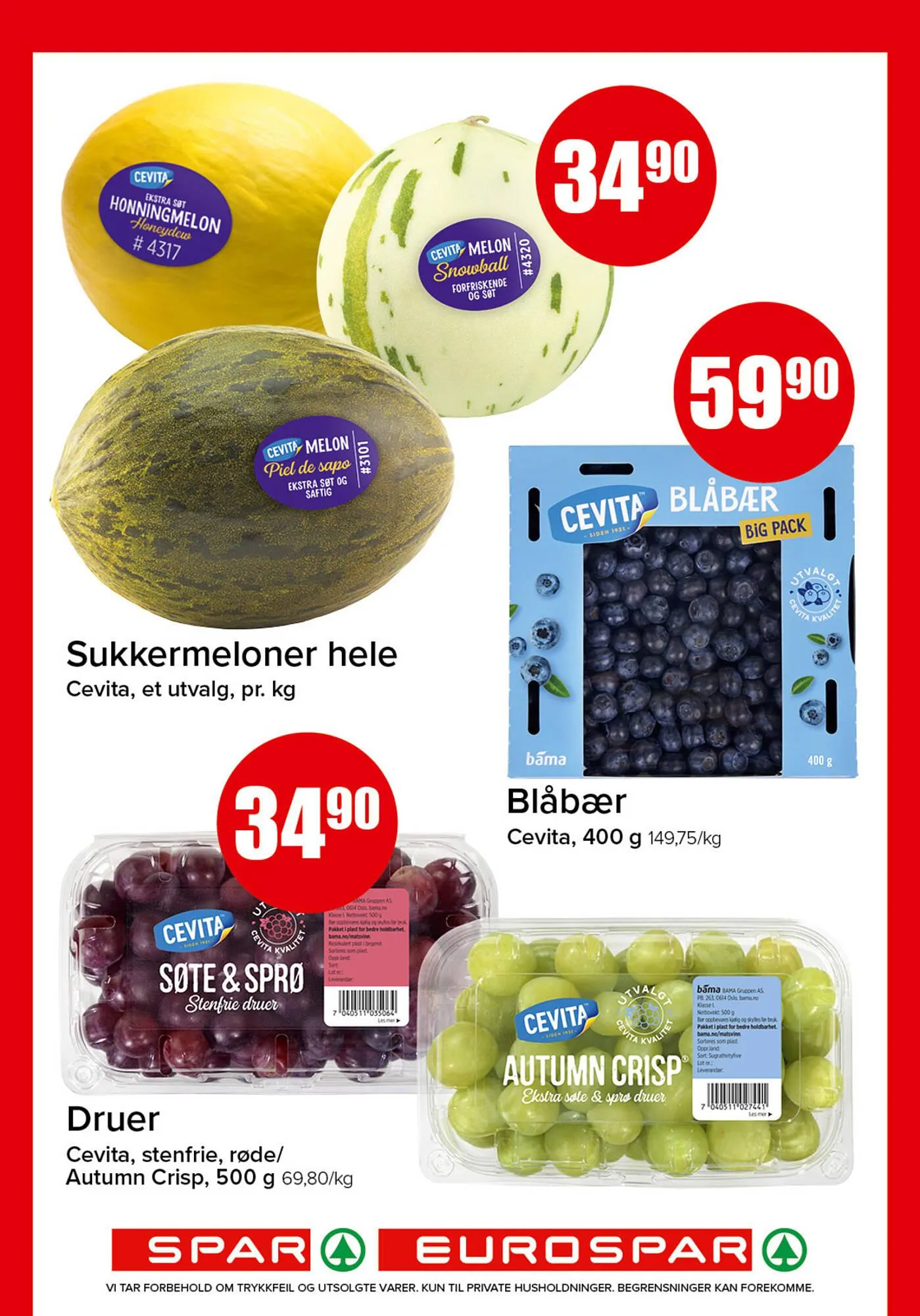 Eurospar kundeavis fra 3. november til 9. november 2025 - kundeavisside 5
