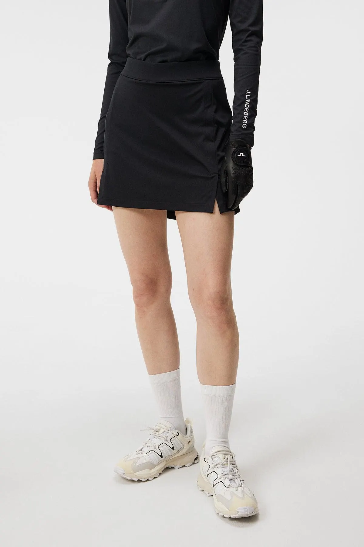 Amelie Mid Skirt Black