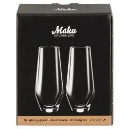 Maku Vannglass 28,5 cl 2 stk