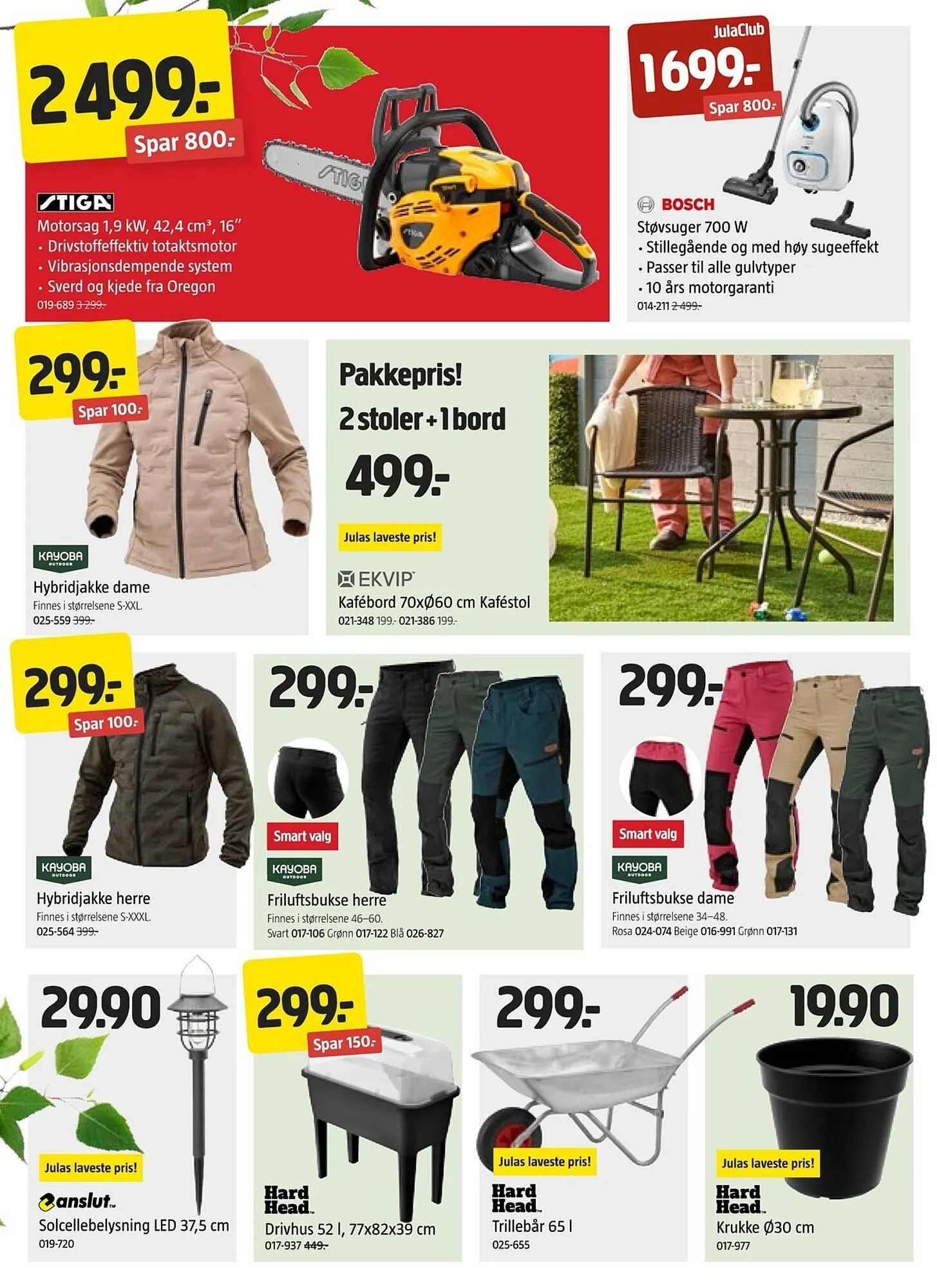 Jula Kundeavis fra 27. februar til 19. mars 2025 - kundeavisside 6