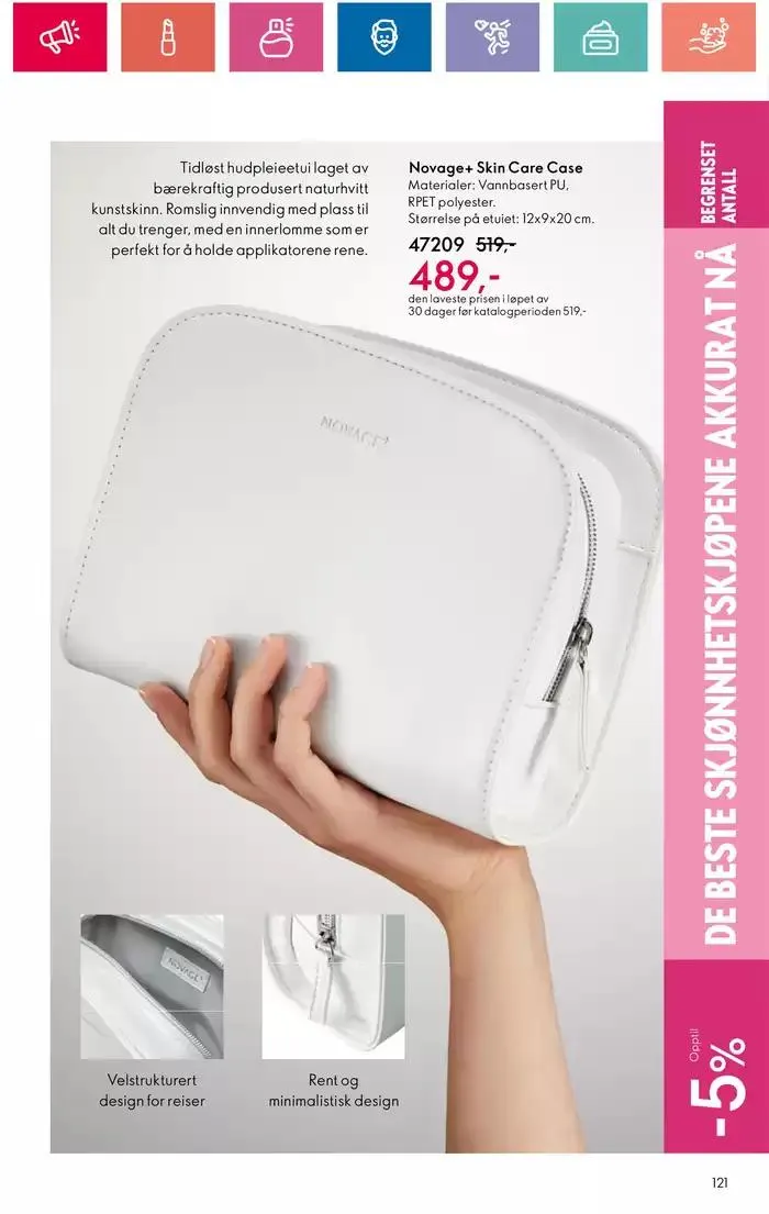 ORIFLAME Kundeavis fra 26. oktober til 9. november 2024 - kundeavisside 121