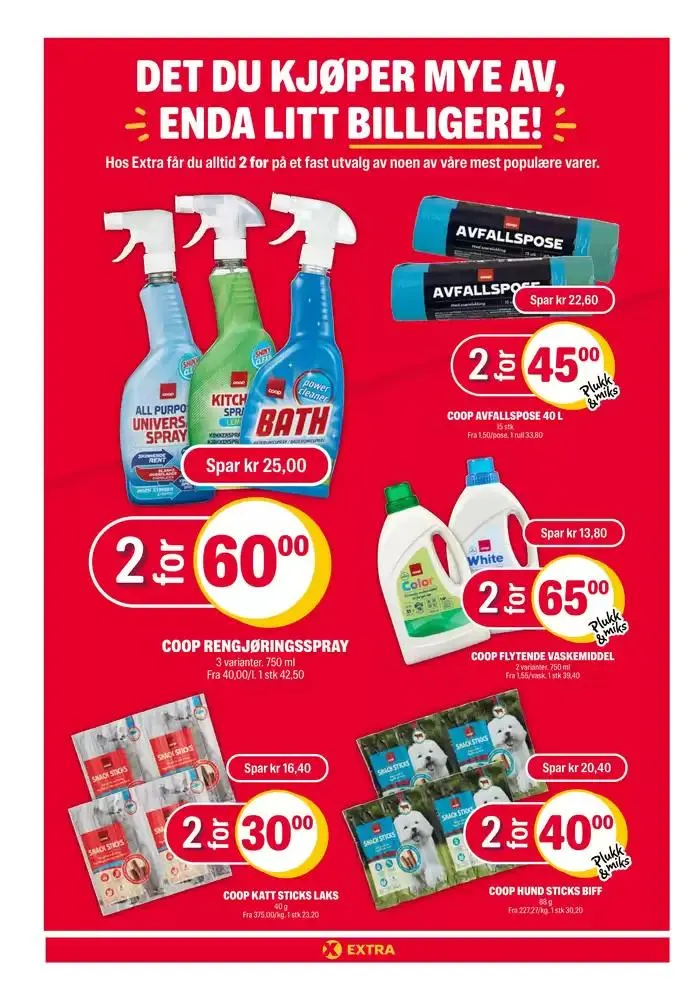 Rabatter og kampanjer fra 3. mars til 9. mars 2025 - kundeavisside 24