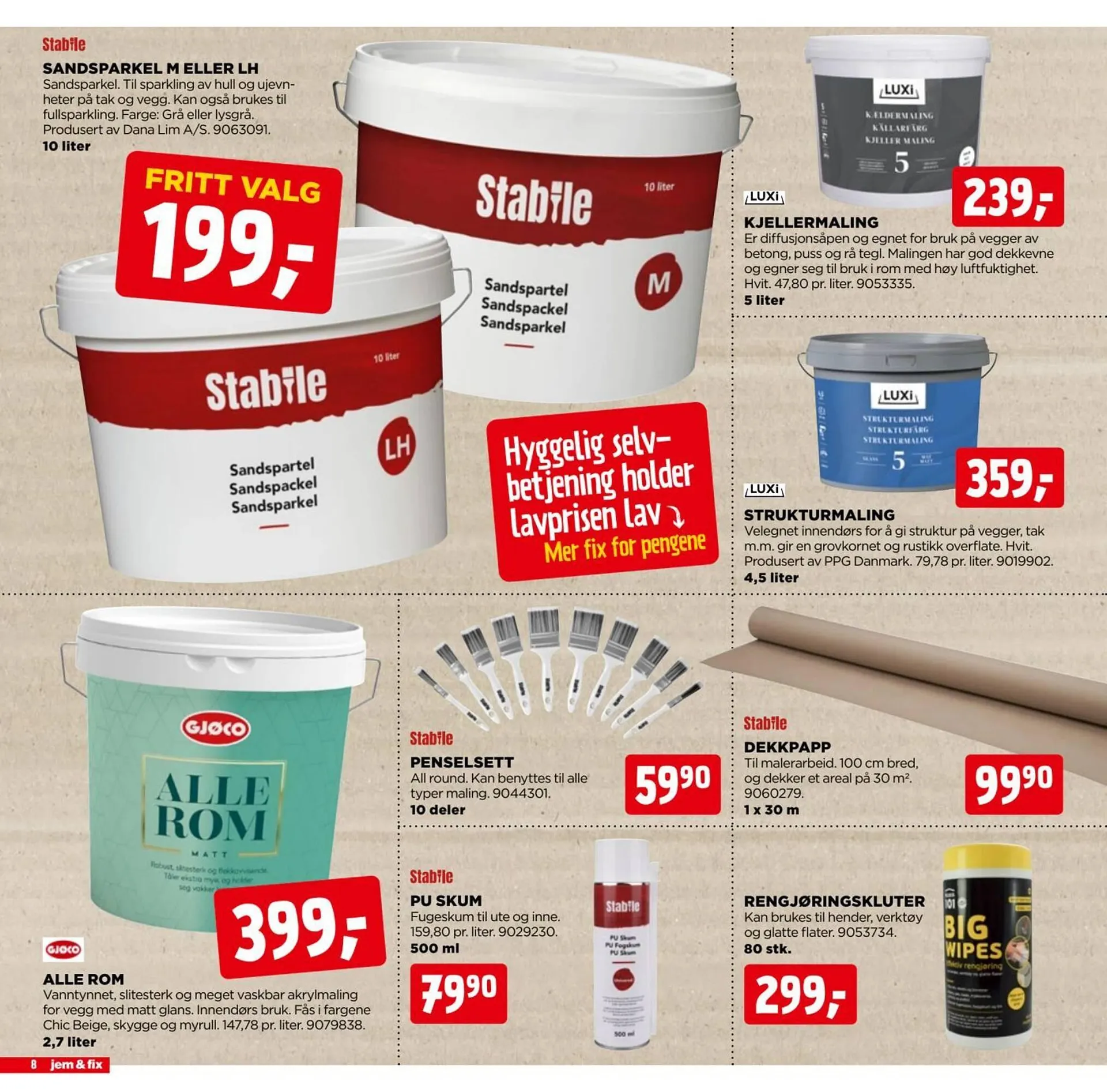 Jem & fix kundeavis fra 8. februar til 15. februar 2026 - kundeavisside 8