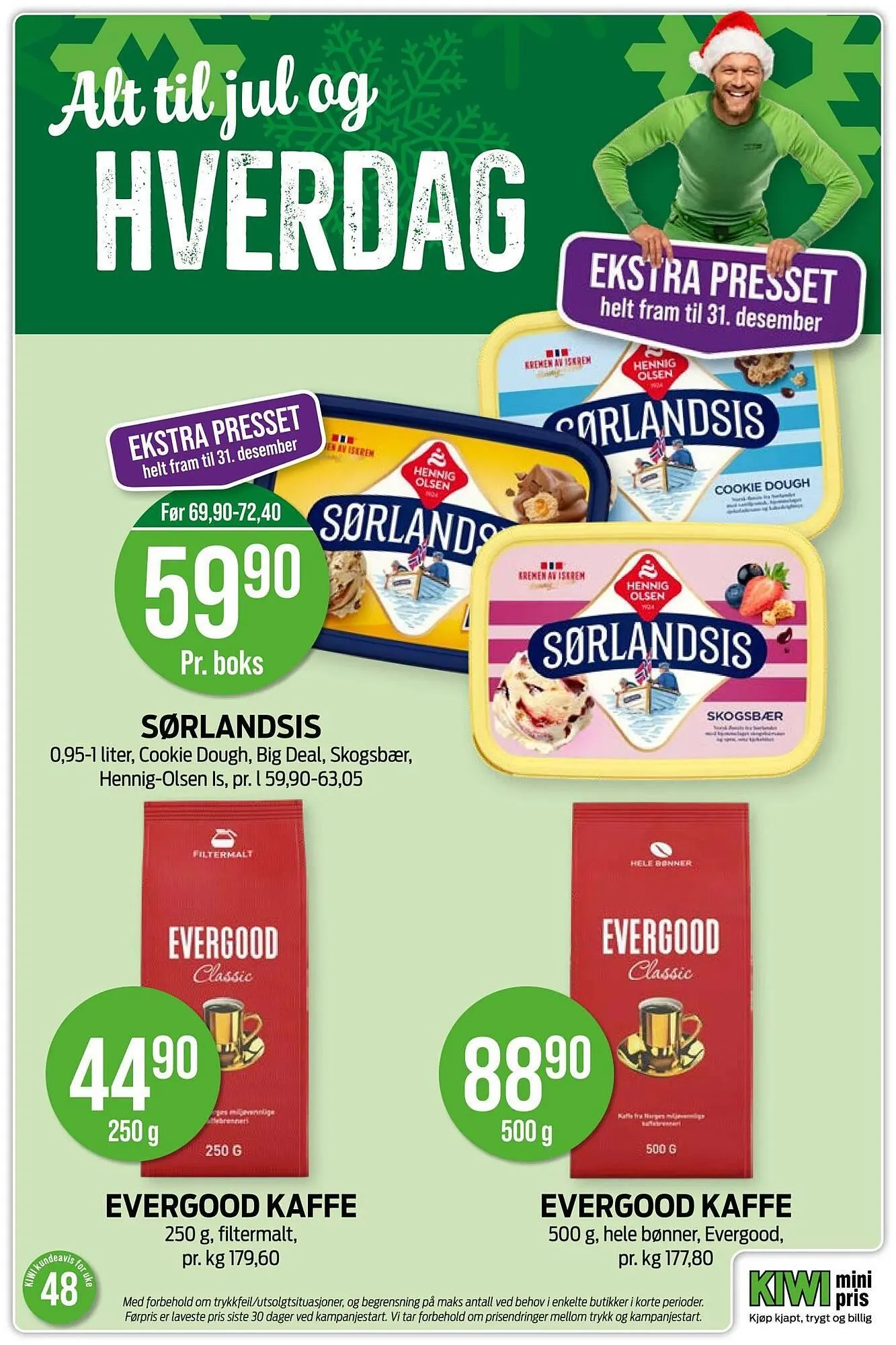 Kiwi kundeavis fra 24. november til 30. november 2025 - kundeavisside 14