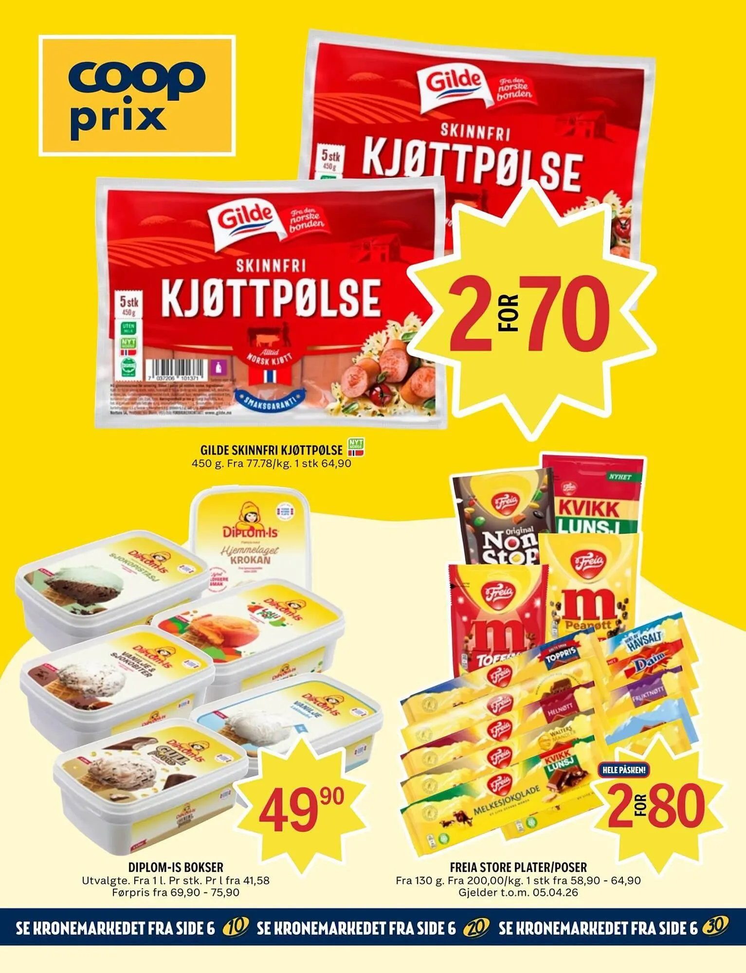 Coop Prix kundeavis fra 2. mars til 9. mars 2026 - kundeavisside 1