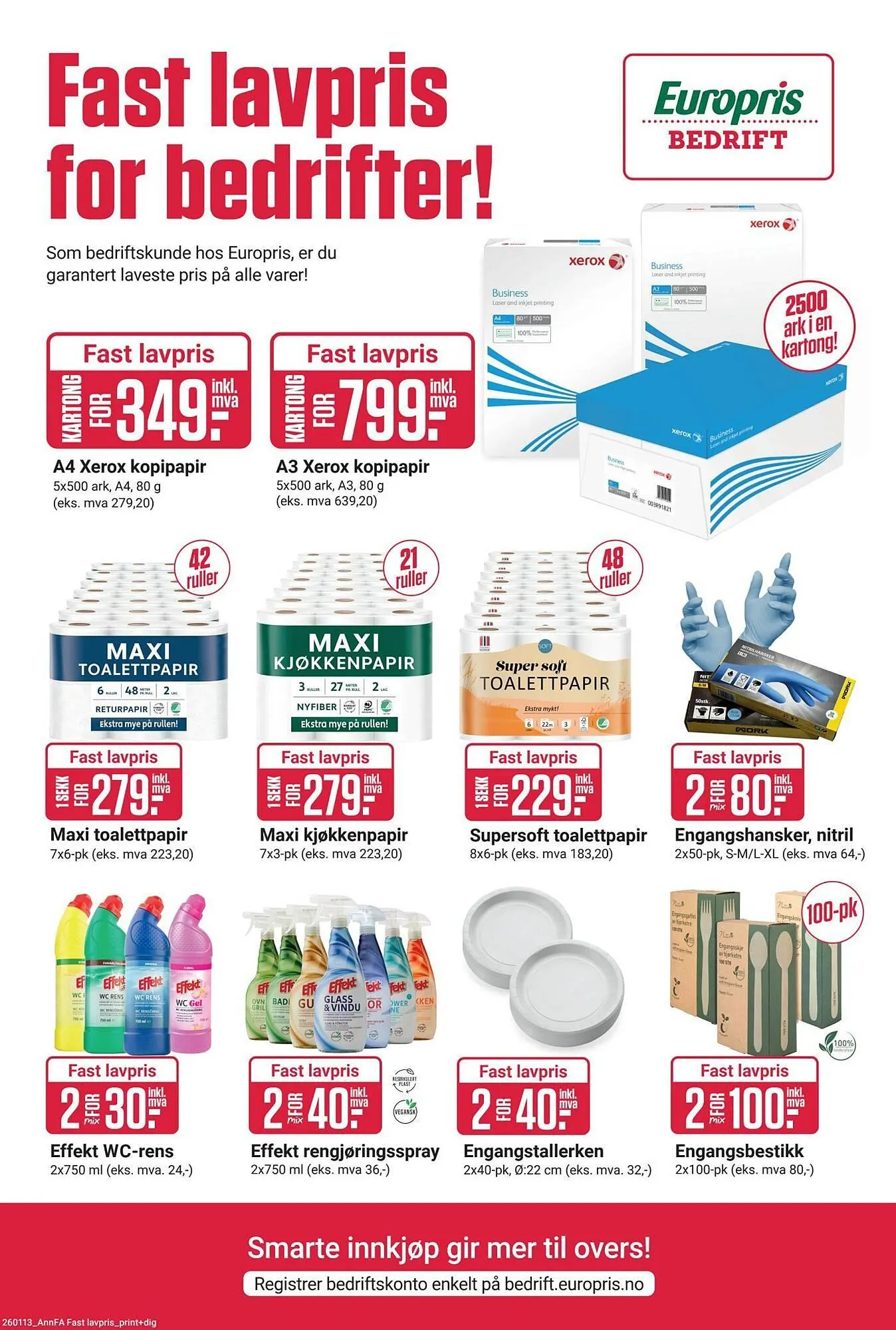 Europris kundeavis fra 2. februar til 7. februar 2026 - kundeavisside 13