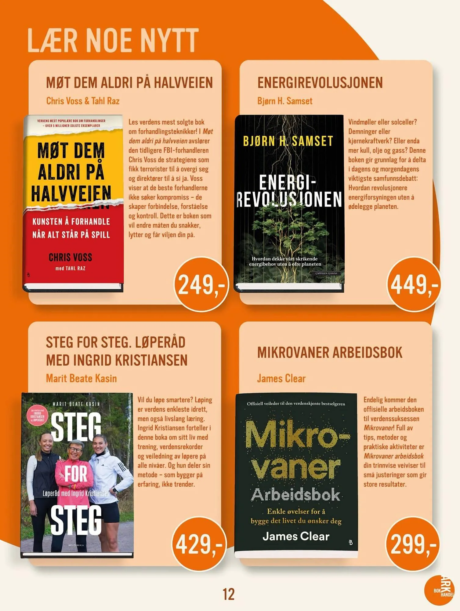 Ark Bokhandel kundeavis fra 1. februar til 1. mars 2026 - kundeavisside 12