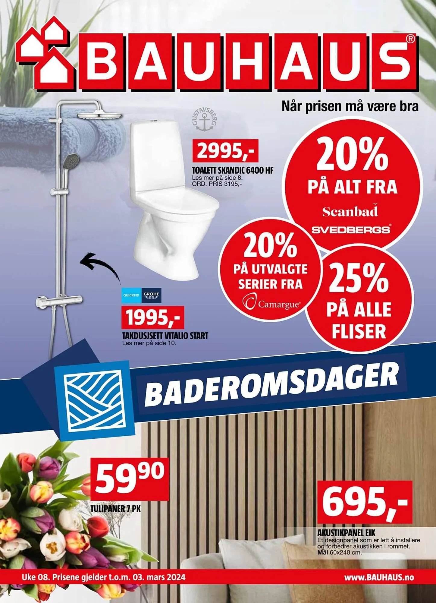 Bauhaus Kundeavis fra 18. februar til 3. mars 2024 - kundeavisside