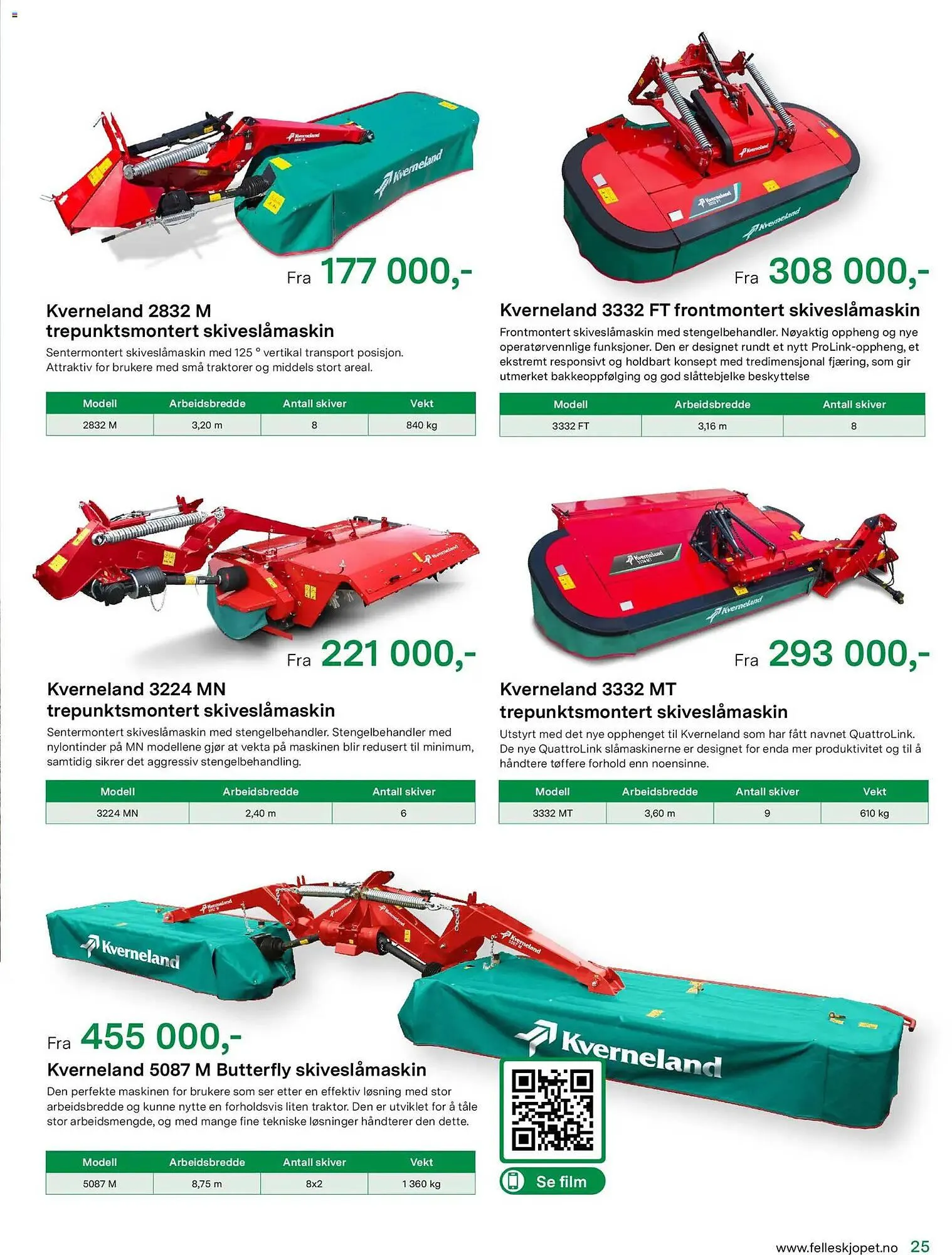 Felleskjøpet kundeavis fra 15. april til 3. januar 2027 - kundeavisside 25