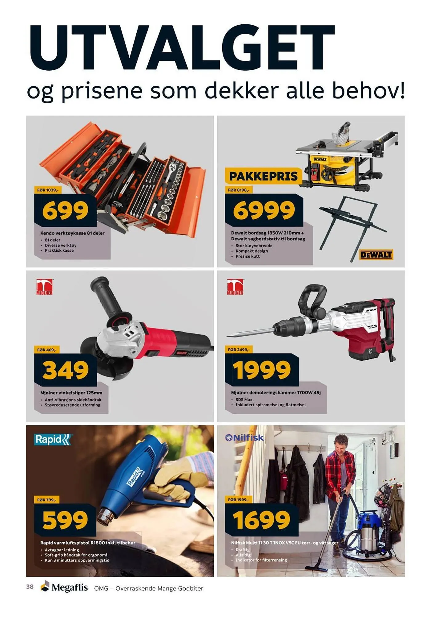 Megaflis Kundeavis fra 27. februar til 16. mars 2025 - kundeavisside 38