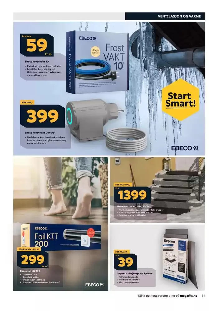 Megaflis Kundeavis fra 29. januar til 12. februar 2025 - kundeavisside 31