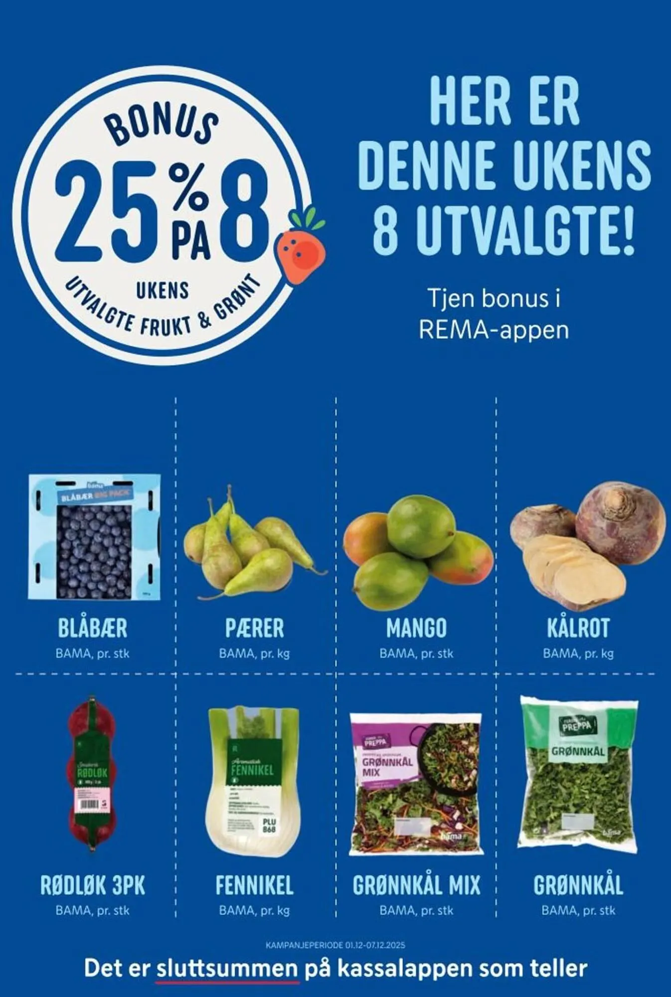 Rema 1000 kundeavis fra 1. desember til 7. desember 2025 - kundeavisside 12