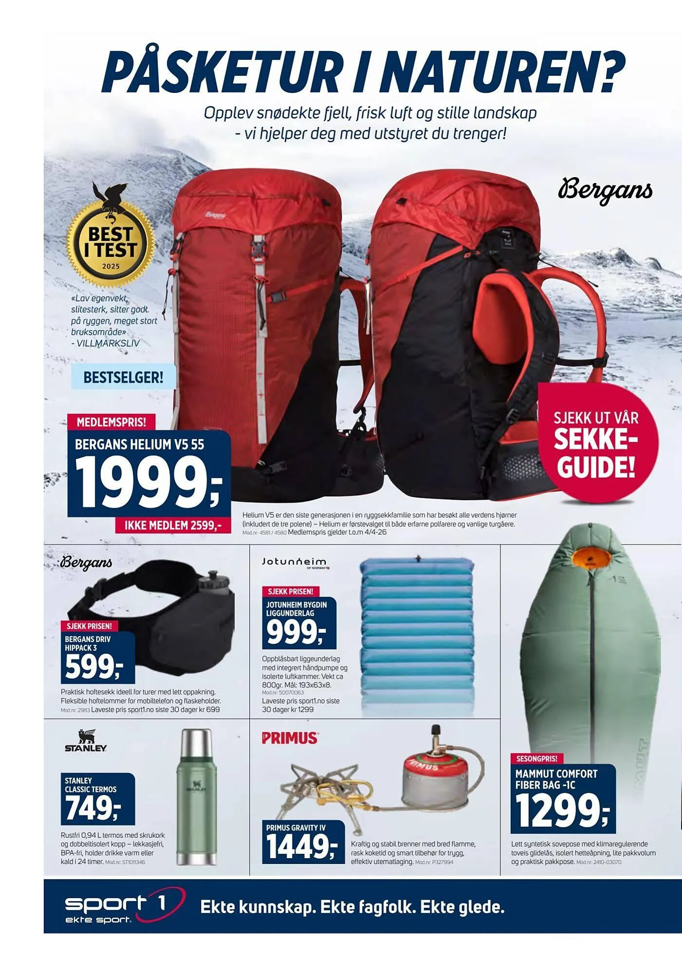 Sport 1 kundeavis fra 15. mars til 5. april 2026 - kundeavisside 10