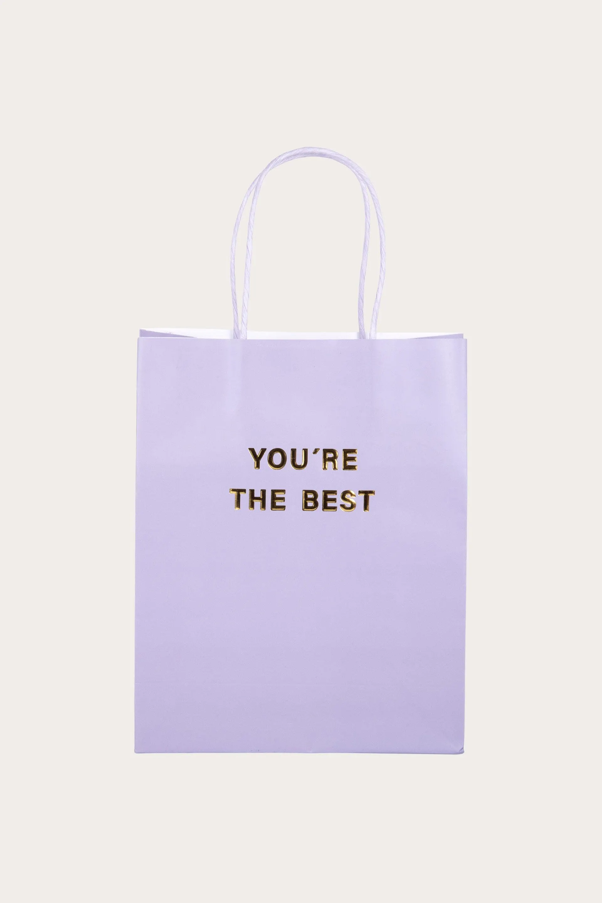 Gavepose YOU ARE THE BEST lila