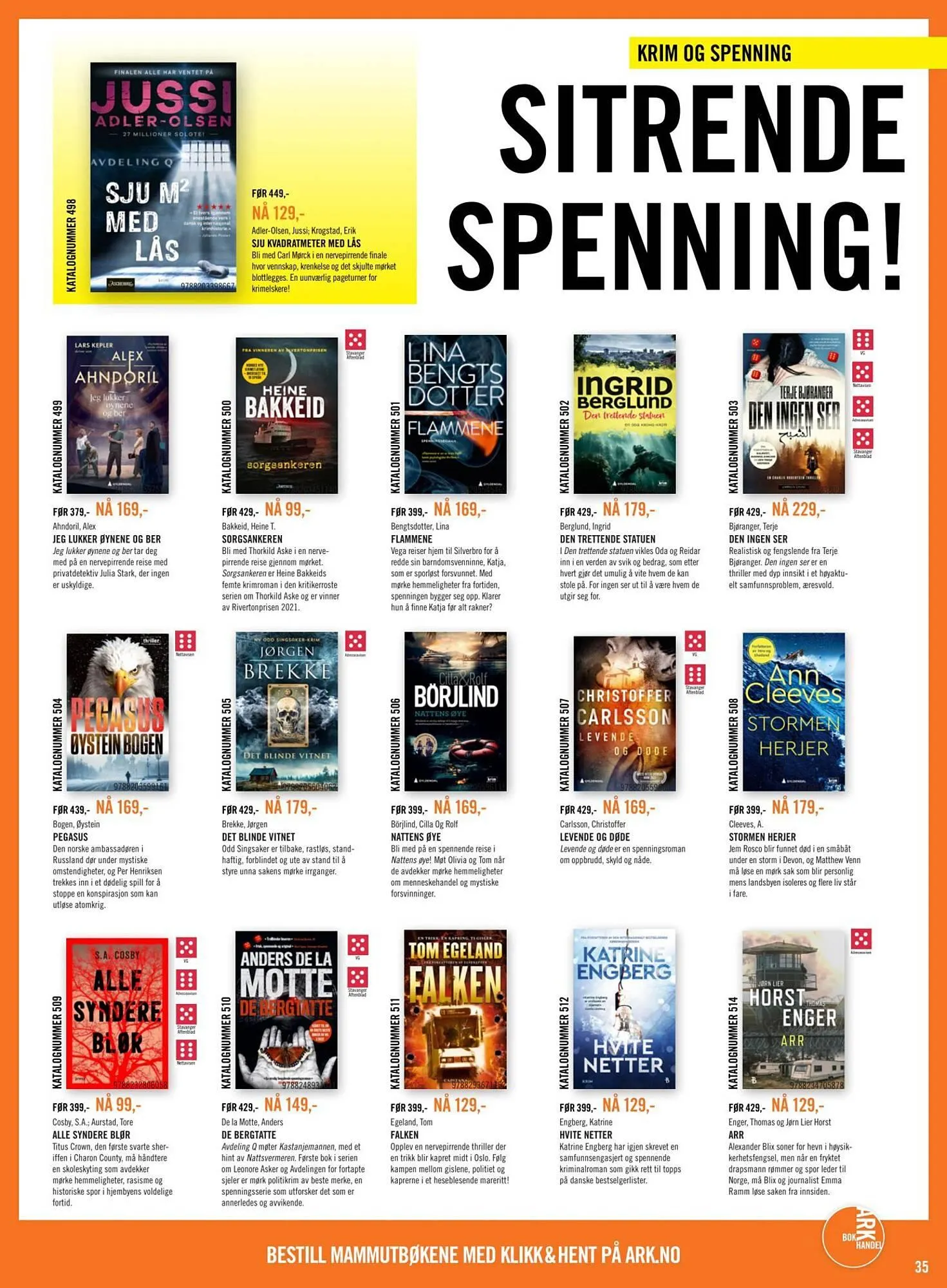 Ark Bokhandel kundeavis fra 16. februar til 9. mars 2026 - kundeavisside 35