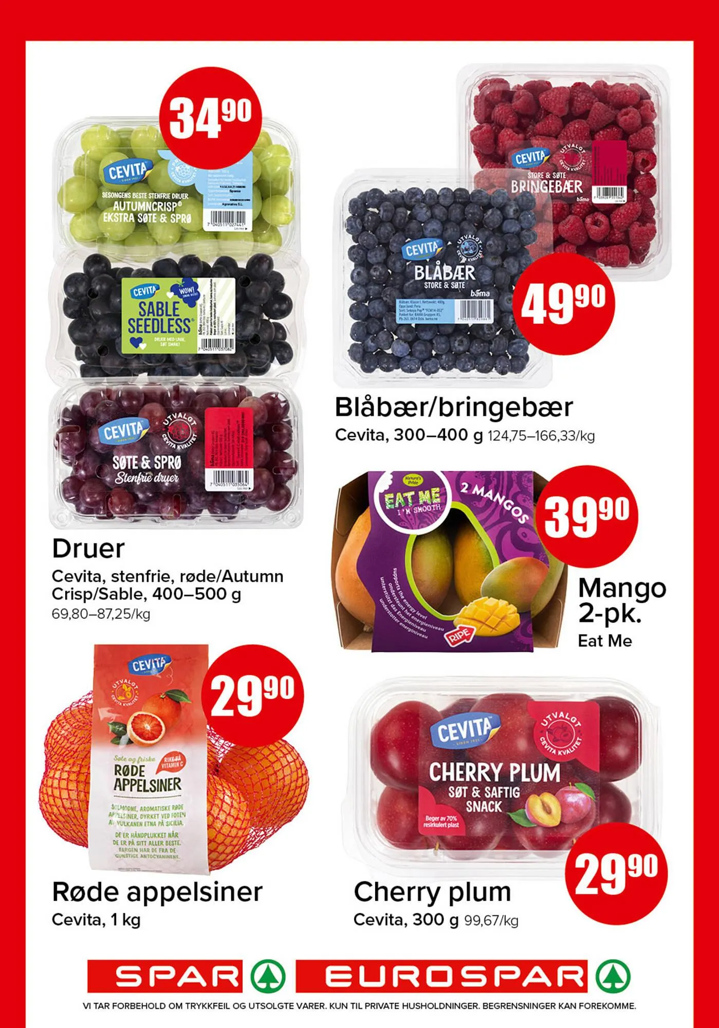 Eurospar kundeavis fra 26. januar til 31. januar 2027 - kundeavisside 2