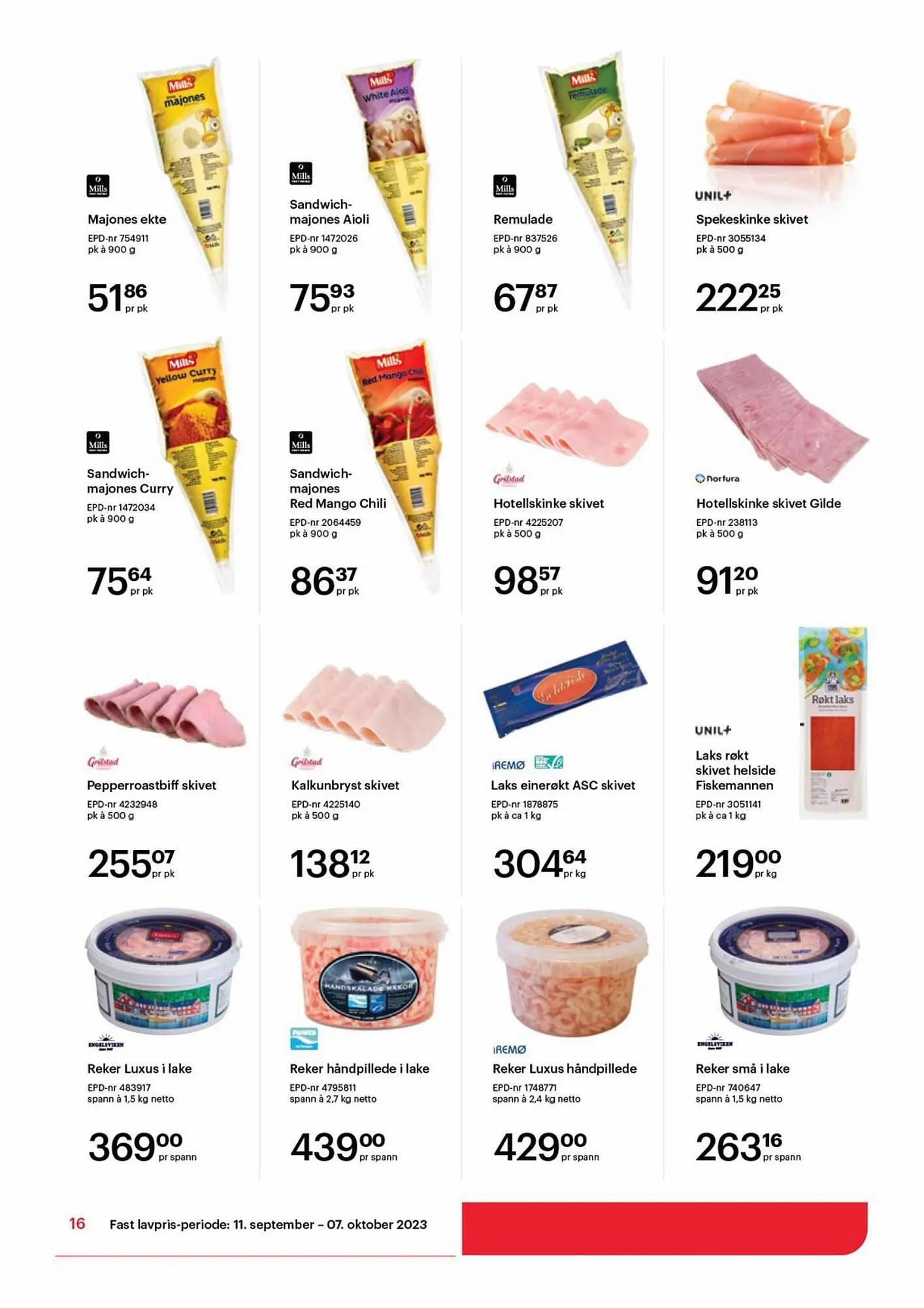 Storcash Kundeavis fra 11. september til 7. oktober 2023 - kundeavisside 16