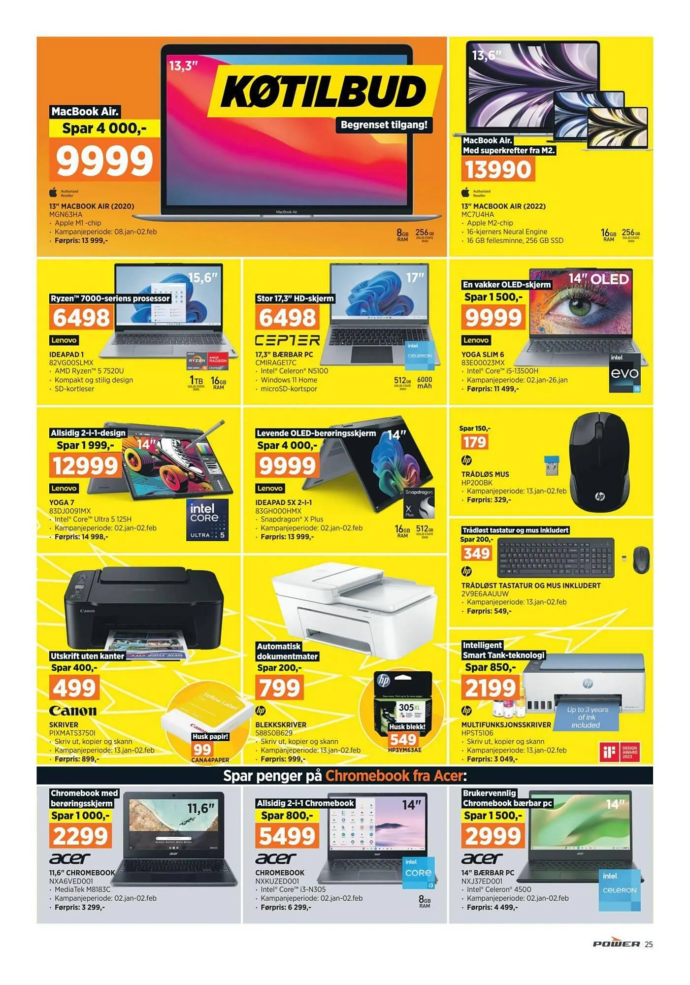 POWER Kundeavis fra 12. januar til 19. januar 2025 - kundeavisside 25