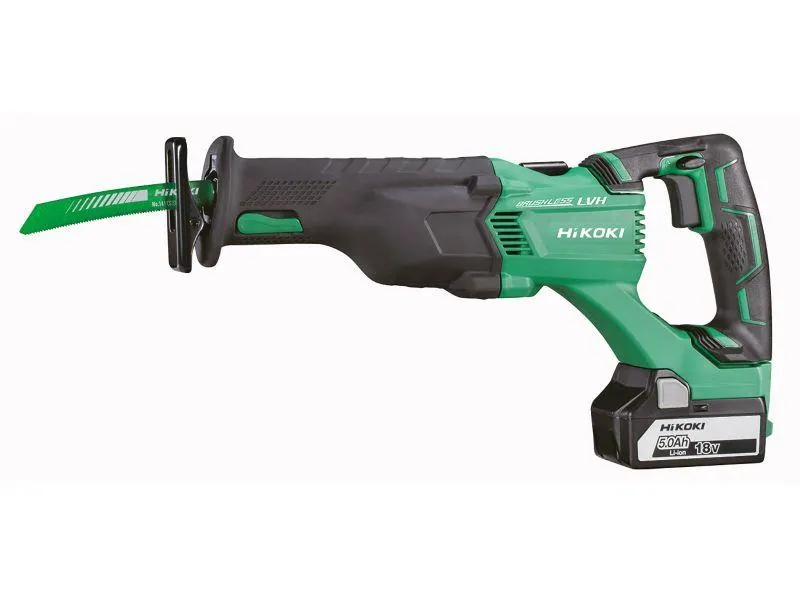 Bajonettsag CR18DBL 2x5,0Ah batt.+lader HSC