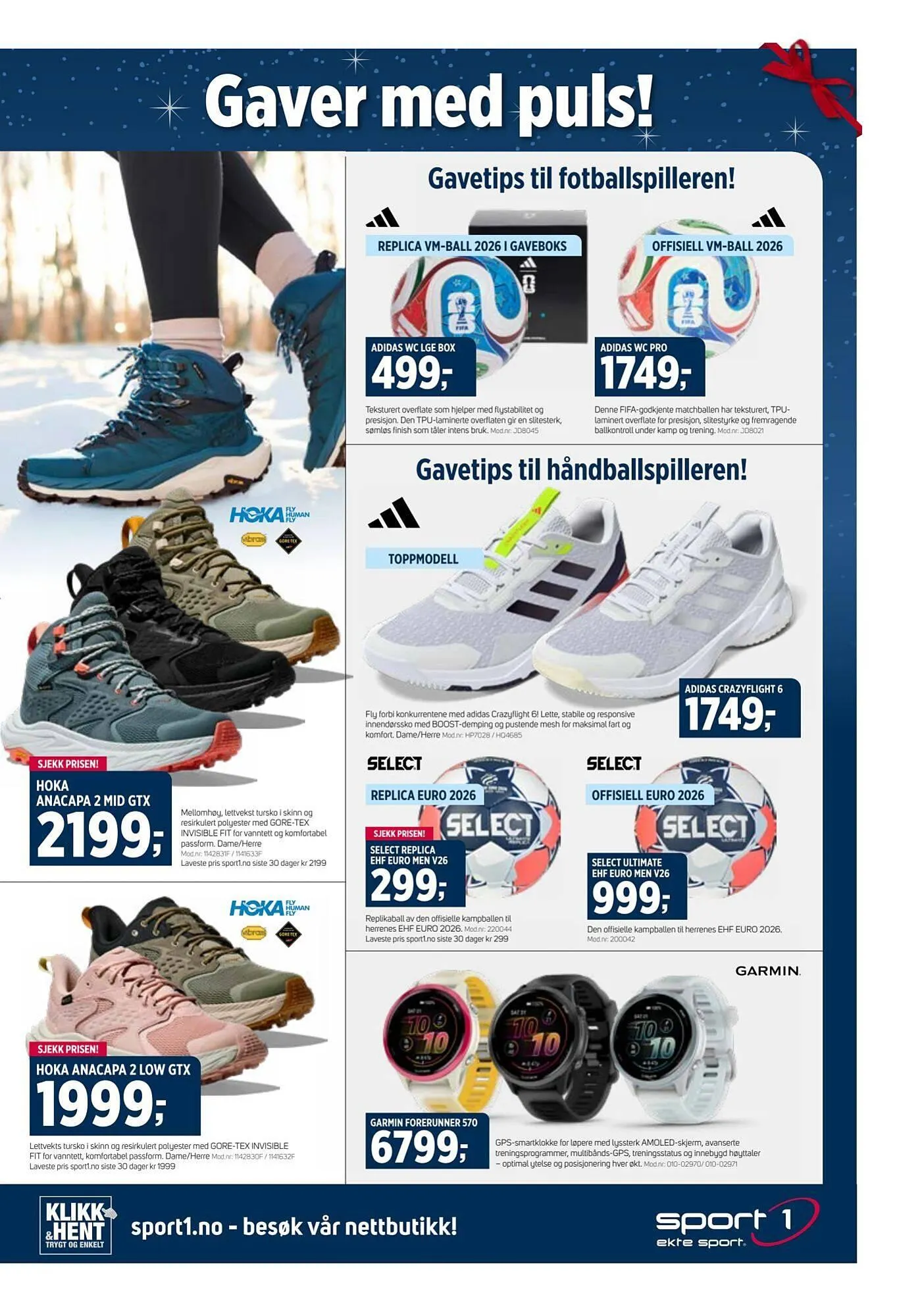 Sport 1 kundeavis fra 4. desember til 4. januar 2026 - kundeavisside 15