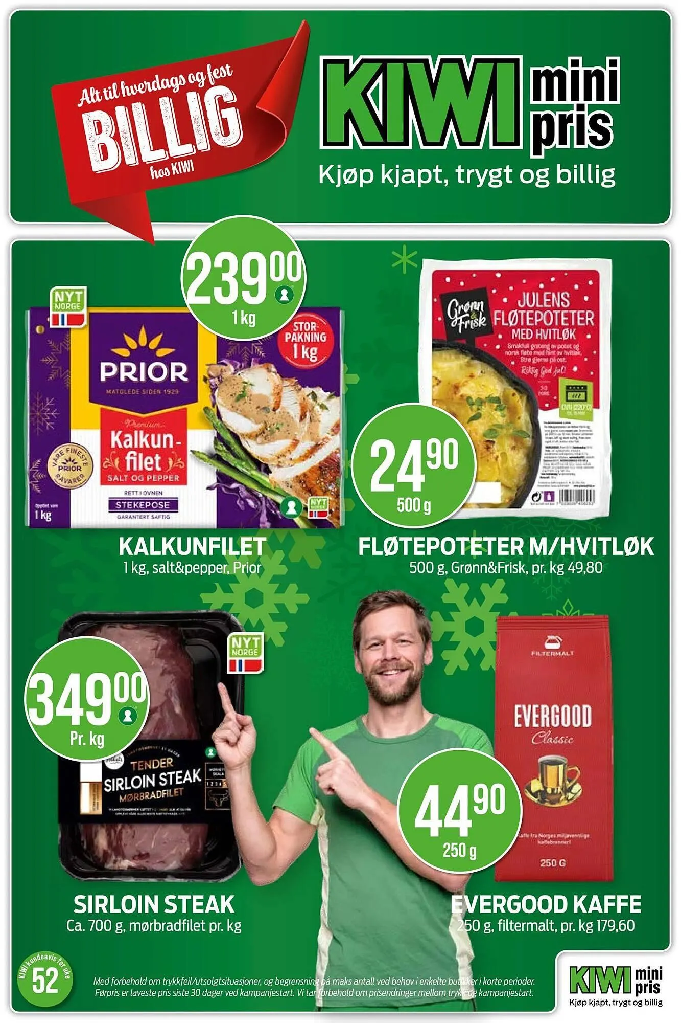 Kiwi kundeavis fra 25. desember til 29. desember 2025 - kundeavisside 1