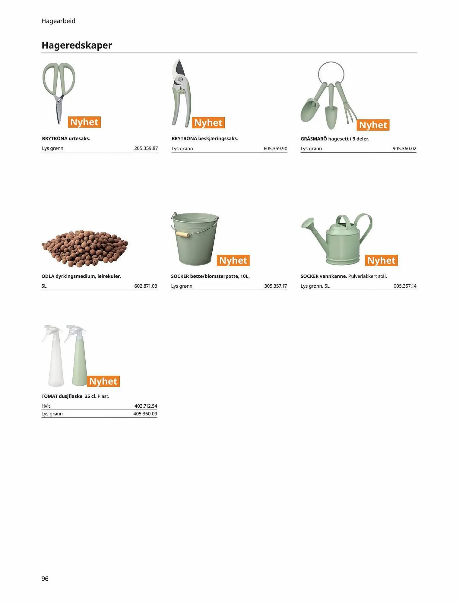 IKEA Kundeavis fra 5. mai til 31. august 2023 - kundeavisside 96