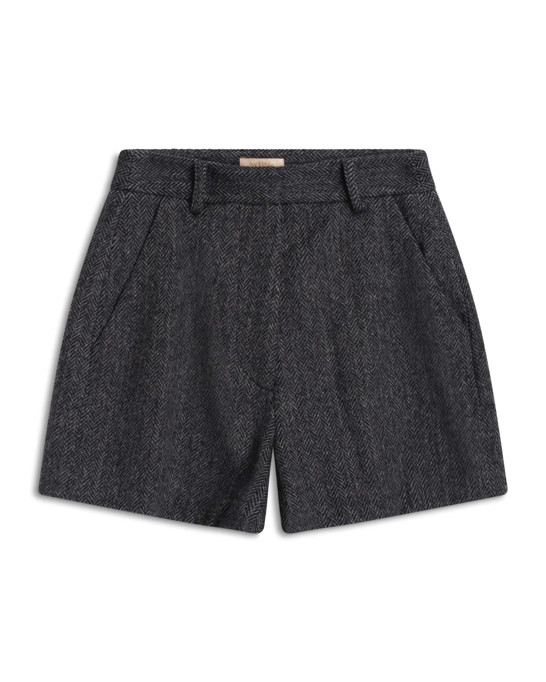 Tailored Shorts – Grey Melange
