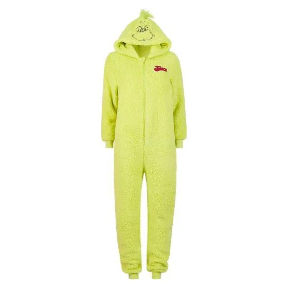 Jumpsuit teddy Grinchen