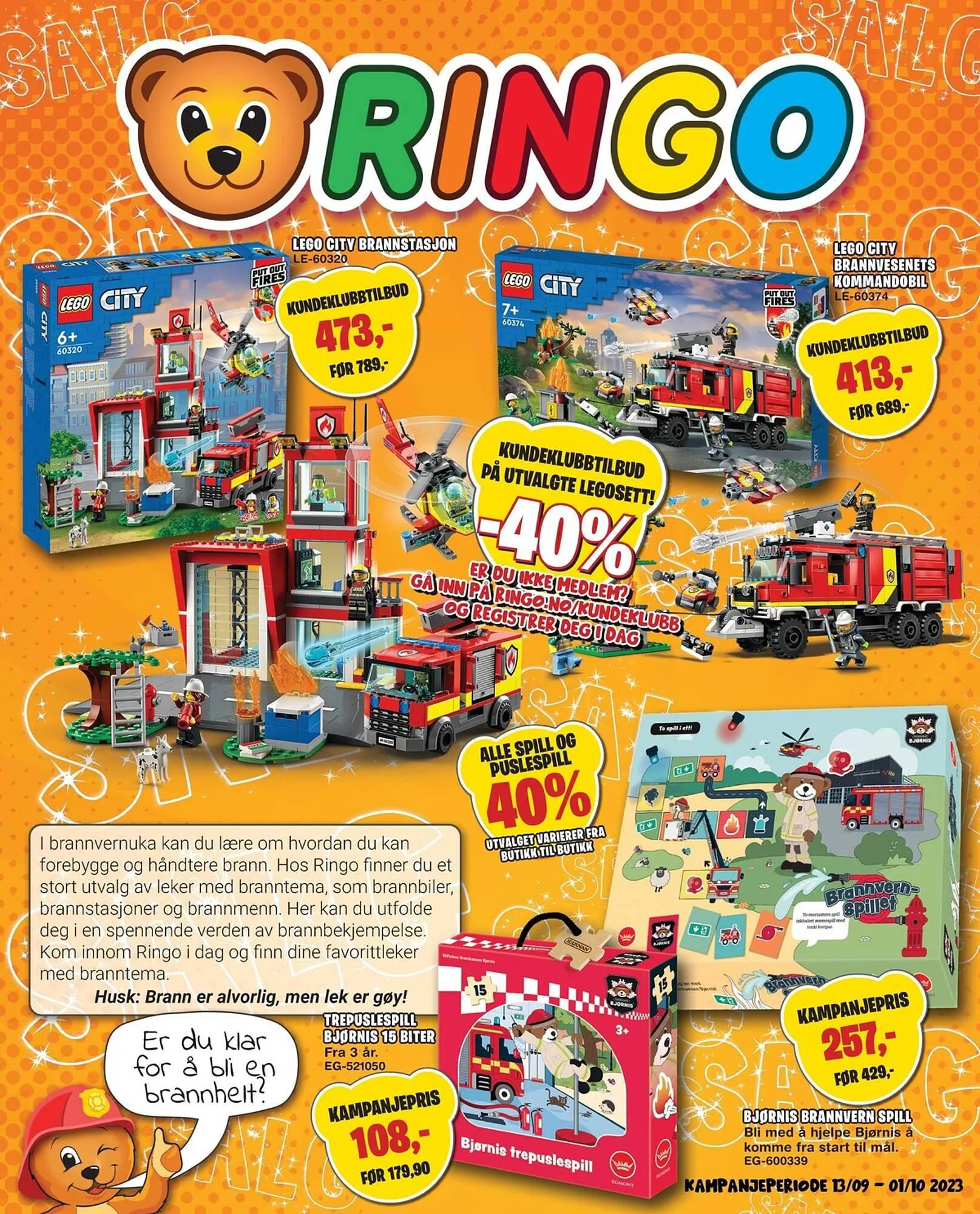 Ringo Kundeavis fra 13. september til 1. oktober 2023 - kundeavisside 1